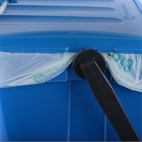 Reciclador con bolsa